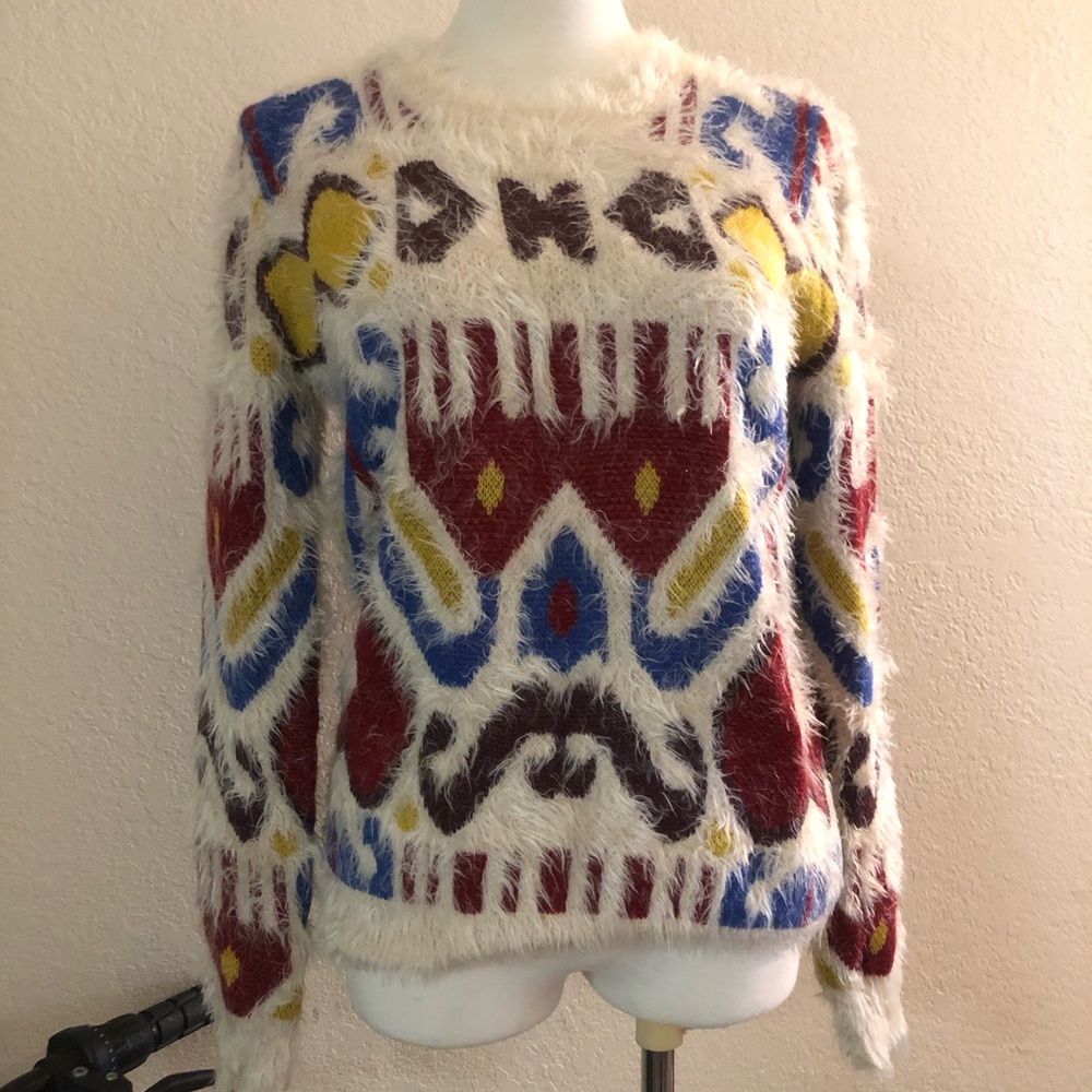 Rapsodia Colorful Patterned Women's Sweater XS